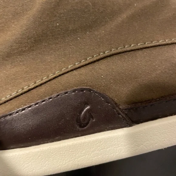 OluKai Men's army green/tan  Boots size 9 - Picture 6 of 9